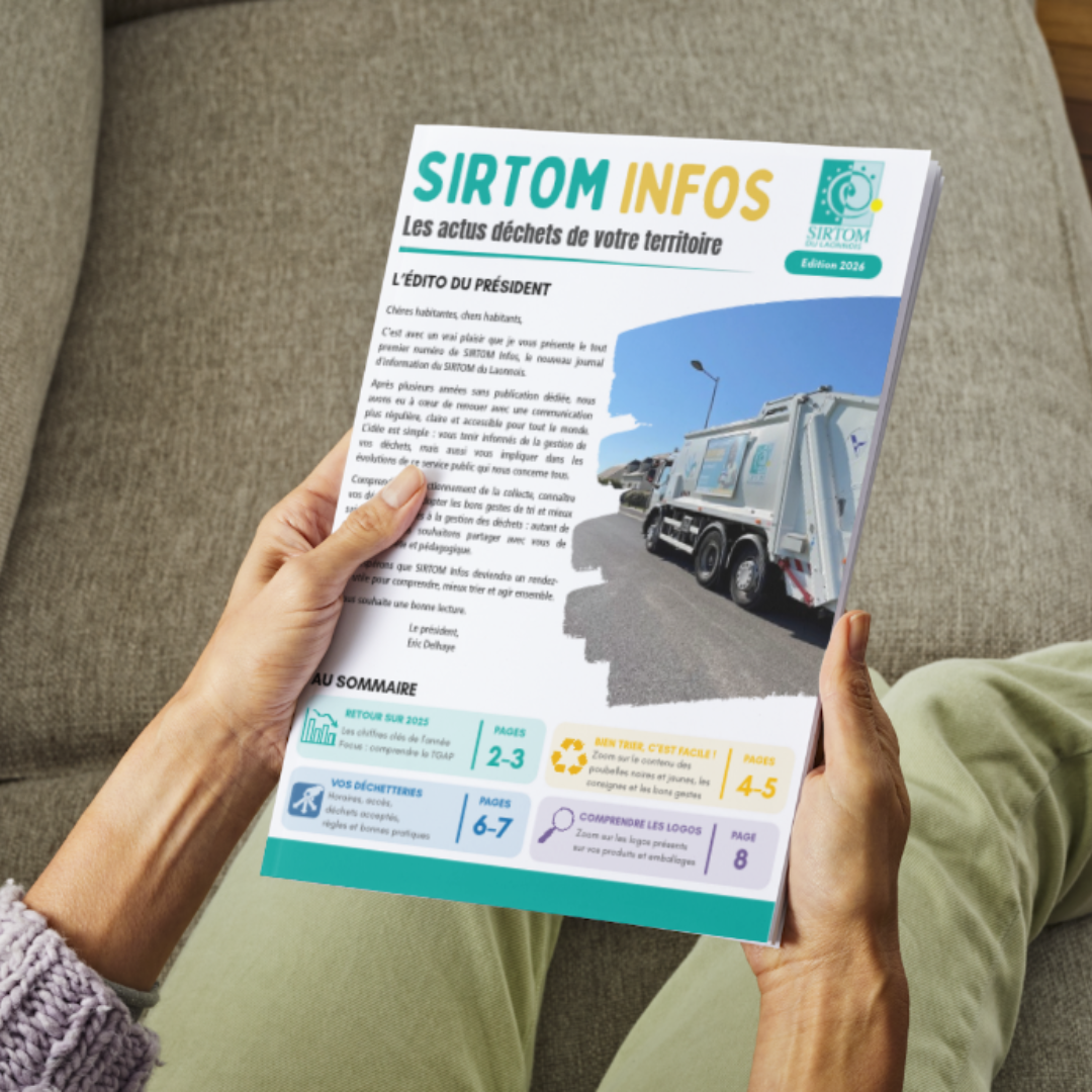 Le journal du SIRTOM du Laonnois fait son grand retour !
